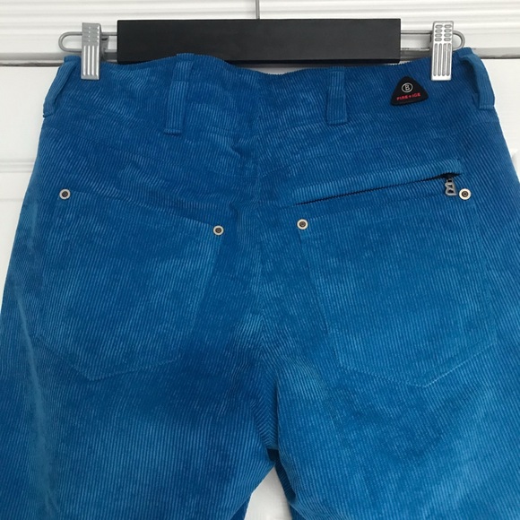 Bogner Blue Corduroy Ski Pants, Size 6 New W/o Tag - Picture 5 of 7